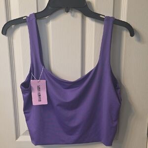 Stylish Purple Crop Top for Women